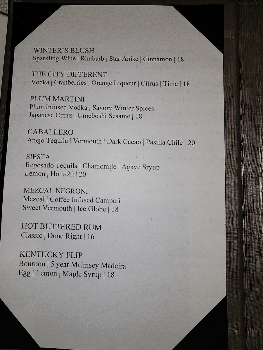 Menu - Santacafé photo 1