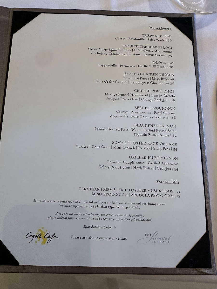 Menu - Santacafé photo 3