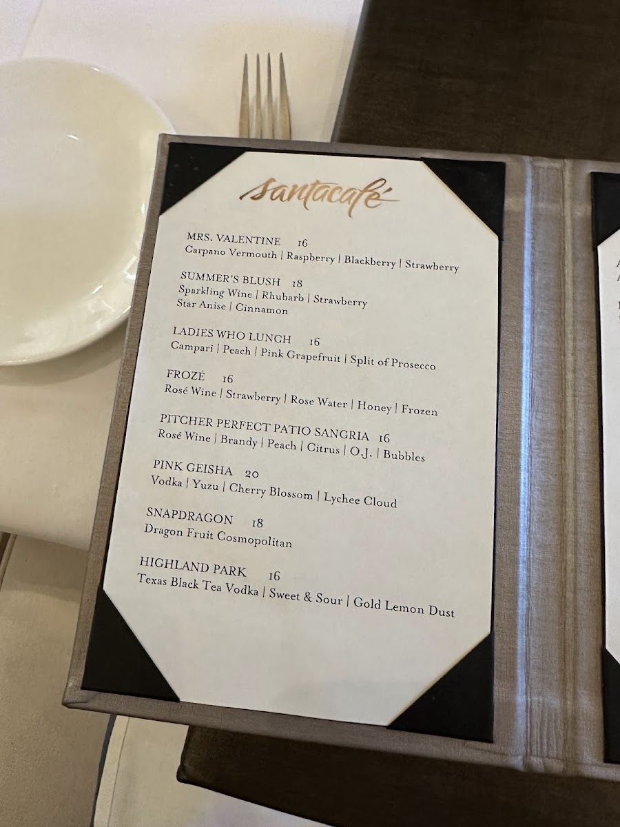 Menu - Santacafé photo 8